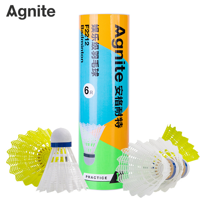 F2212-White and Yellow-Nylon (6-pack)