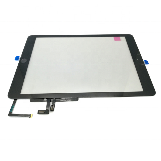 Factory Supplier High Quality Gold Film Digitizer Flat Panel LCD Touch for iPad 9.7" 2017 5Gen A1822 A1823 Glass Touch with Glue
