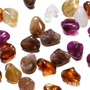 Piedras Acrílicas Irregulares de Imitación de 12 mm, Accesorios para Joyería DIY, Decoración para Cadenas de Teléfonos Móviles, Colores Variados - Product Image 4