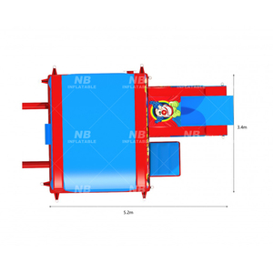 PVC Castle <b>Inflatable</b> Party Slide Commercial <b>House</b> for Kids <b>Inflatable</b> Jumping <b>House</b> Bouncing Castle <b>Inflatable</b> PVC Castl - Product Image 6
