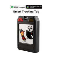 Traceur de positionnement précis à double système GPS avec écran couleur E-ink, connexion via application, compatible avec le traceur de type Airtag Find My