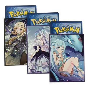 Yuantuo Customized Printing Art Card Sleeves Yugioh MTG TCG Anime Custom Trading Board Game Sleeves