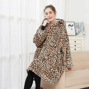 Sweat-shirt à <span class=keywords><strong>capuche</strong></span>, grande taille, textile de maison, chine, flanelle, personnalisé, sherpa couverture - Product Image 6