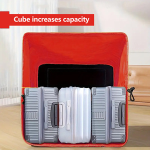 Sac tissé durable et imperméable de grande capacité de stockage de sacs d'emballage de bagages sac de déménagement recyclable réutilisable de <span class=keywords><strong>transport</strong></span> - Product Image 4