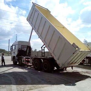 รถบรรทุกดัมพ์มือสอง แชคแมน เดลอง 8x4 เครื่องยนต์ดีเซล 40 ตัน เกียร์ FAST ขับเคลื่อนซ้าย 12 ล้อ พร้อมขาย - Product Image 6