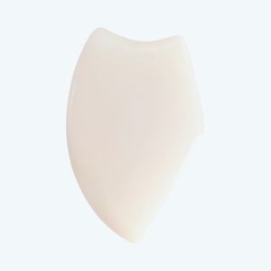 Jade Blanc Naturel Guasha Beauté Massage Facial Blanchissant en Forme de Cœur Jade Blanc Naturel Gua Sha - Product Image 3