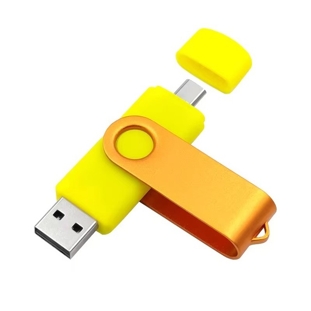 New Rotating Metal USB 3.0 Flash Drive with Custom Logo Engraving 16GB/128GB Exhibition Gift for USB 3.0 Devices
