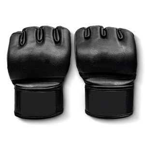 Gants de MMA professionnels de haute qualité pour hommes avec gants d'entraînement de boxe en cuir véritable de qualité supérieure personnalisés - Product Image 2