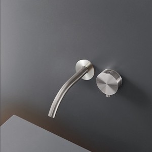 Ceaadesign Giotto Plus miscelatore lavabo monoforo acciaio inox spazzolato tradizionale-contemporaneo per uso ospedaliero scolastico - Product Image 1