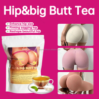 Thé Bio OEM à Base de Plantes Naturelles au Ginseng pour l'Augmentation des Fesses, Boisson Stimulante pour des Fesses Plus Volumineuses