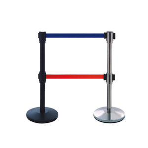 Double-deck 201stainless Steel Retractable Belt Barrier <strong>Queue</strong> Stand <strong>Queue</strong> Stanchion With <strong>2</strong> Meters 3 Meters - Product Image 3