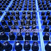 Lensa Akromatik Berlapis Multi-lapis Kustom Terlaris PVS14 PVS7 PVS31 Kacamata Penglihatan Malam Pembesar