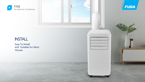 <span class=keywords><strong>Aire</strong></span> <span class=keywords><strong>Acondicionado</strong></span> Portátil Eléctrico <span class=keywords><strong>de</strong></span> <span class=keywords><strong>9000</strong></span> <span class=keywords><strong>BTU</strong></span> Mini para Uso en Exteriores y Hoteles, Eficiencia Energética Clase A, OEM, CE, ETL - Product Image 4