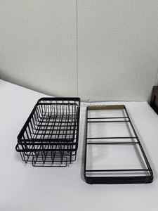 3-Layer Foldable & Easy Install Metal Wire Basket for Fruit & Vegetables Household <b>Kitchen</b> <b>Storage</b> Rack - Product Image 5