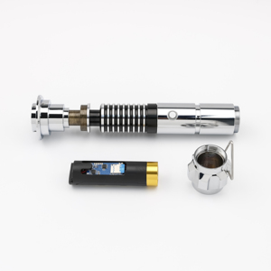 Sabre laser TXQSaber <span class=keywords><strong>Luke</strong></span> V1 <span class=keywords><strong>Skywalker</strong></span> Smooth Swing Combat FOC avec 12 couleurs changeantes et 10 fonctions sonores, jouet lumineux pour cosplay - Product Image 4
