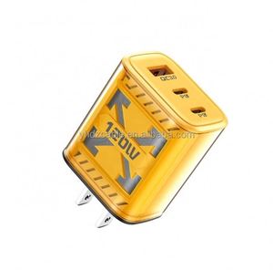 120w Power Display 3-Port Fast Charger <b>USB</b> <b>C</b> <b>Adapter</b> Wall Charger Type <b>C</b> Fast Charging for iPhone 16 15 - Product Image 3