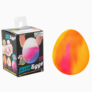 Jouet Squishy Personnalisé en Forme d'Œuf en PU à Remontée Lente, Anti-Stress, Changeant de Couleur, Vente en Gros OEM, Jouet Sensoriel - Product Image 3