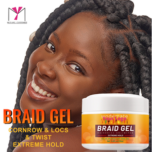 Gel coiffant extrême fixation pour tresses, locks et weaves 8.8oz – Gel modelant unisexe - Product Image 5