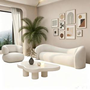 Canapé en bois massif avec cadre en bois, éponge anti-griffures pour chat, salon de beauté, réception, salon - Product Image 3