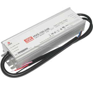 ไดรเวอร์ LED Mean Well HVG-100-24B 100W 180-528VAC แรงดันคงที่ กระแสไฟคงที่ กันน้ำ IP67 ปรับหรี่แสงได้ สำหรับไฟส่องสว่างภายนอกอาคาร - Product Image 1