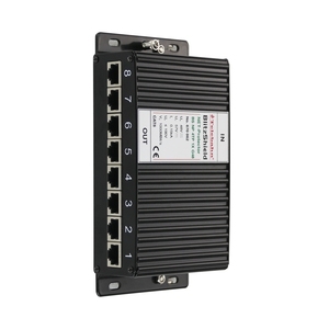 Telebahn SPD fabricant d'usine 57V 48V 8 Ports 1000Mbps TVSS réseau Gigabit <span class=keywords><strong>parafoudre</strong></span> RJ45 Ethernet <span class=keywords><strong>parafoudre</strong></span> POE - Product Image 1