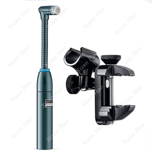 BETA 98AMP/C Micrófono de tambor de condensador cardioide en miniatura Juego de micrófono profesional con cable azul de metal para cantar - Product Image 1