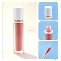 Rouge à lèvres liquide personnalisé mat, brillant ou effet miroir, sans huile, pour des lèvres douces, cosmétique longue tenue de haute qualité 8ML