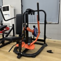 Appareil de musculation sans acier pour la force et le fitness, Pec Deck, Pec Deck Fly, Machines à disques pour exercices à poids libre