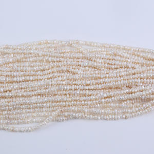 Baroque Shaped 4-5mm Natural Freshwater White Pearls Loose <b>Beads</b> Center Hole DIY Necklace <b>Bracelet</b> Wholesale Regenerated <b>Beads</b> - Product Image 3