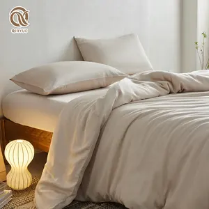 Natural Soft Pure Bamboo Organic Bamboo Sheets Bedding Set Ultra Silk Smooth Sheet Bed Set Bamboo Printed King Size