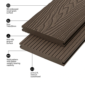 बालकनियों के पूल डेक के लिए वाणिज्यिक आवासीय wpdecking आदर्श - Product Image 2