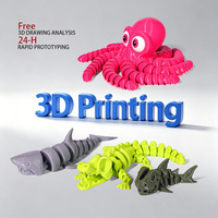 Crocodile articulé imprimé en 3D, jouet anti-stress à articulations mobiles, modèle animal réaliste, vente en gros