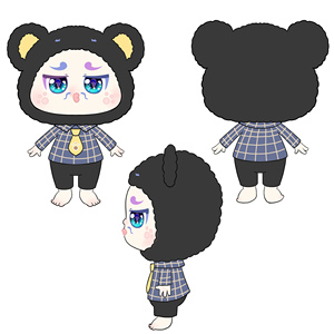 Kualitas tinggi membuat <span class=keywords><strong>3d</strong></span> figur koleksi mainan kustom lucu Anime vinil kotak buta mewah mainan meja ornamen - Product Image 3