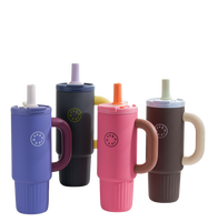 Gobelet isotherme de voyage en acier inoxydable moderne de 30 oz, personnalisé, à double paroi sous vide, anti-fuite, sans BPA, pour voiture, vente en gros