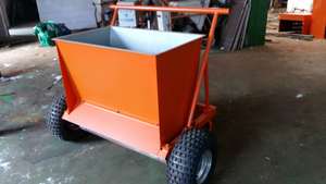 Bãi cỏ tay đẩy nhân tạo Turf cát <span class=keywords><strong>spreader</strong></span> và và cao su Điền và lan rộng máy - Product Image 4