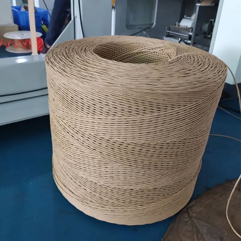 Feiyang Kraft Paper Cord 2 Ply Twisted Rope Roll Paper Rope