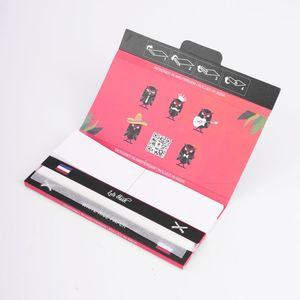 Papier à rouler en papier de riz brun, fournitures pour fumeurs, logo personnalisé disponible - Product Image 4