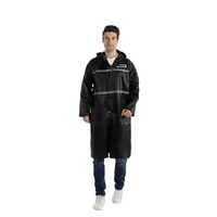 Camouflage tactique une pièce fermeture éclair pluie pour Poncho Logo personnalisé imperméable avec manches pour la chasse