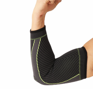 Premium Nylon Knitted Elbow Sleeves with Compression Support for Mountain <b>Climbing</b> and Outdoor Sports - Product Image 1