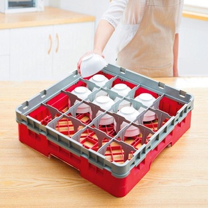 Bandeja de Almacenamiento de Vidrio PP de Alta Calidad para Platos y Tazones, Organizador para Restaurantes y Hoteles - Product Image 2