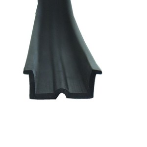 Tira de sellado para puertas y ventanas, goma EPDM de 10 mm, instalación con tornillos, junta inferior a prueba de polvo para puertas automáticas - Product Image 1