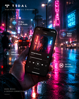 Abonnement Tidal Premium Tidal Music 12 mois, comptes Tidal, abonnement Tidal Hifi Plus 1 an