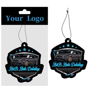 <span class=keywords><strong>D</strong></span>ésodorisants de voiture personnalisés à faible MOQ, logo sur mesure, parfum sur mesure, les <span class=keywords><strong>moins</strong></span> chers - Product Image 1