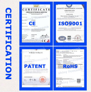 Peine para Piojos de Plástico Ecológico con Logotipo Personalizado para Perros y Gatos, Eliminación de Liendres y Piojos, Regalo Promocional para Mascotas, Cepillo para Piojos - Product Image 5