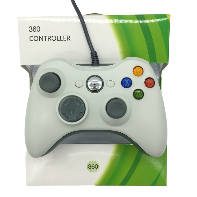High Sensitivity Wired Game Controller for Xbox 360/PC Windows Plug and Play Ergonomic Design Manette for Xbox360 Joystick