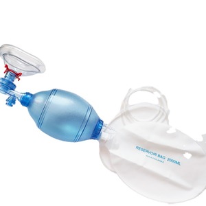 Kit de respiration portable de qualité supérieure, dispositif respiratoire jetable en PVC avancé, alimentation en oxygène d'urgence, resuscitateur manuel pour nourrissons, CE/ISO - Product Image 2