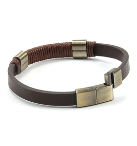 <span class=keywords><strong>2025</strong></span> Trung Quốc nhà sản xuất nhà cung cấp của thời trang da thép không gỉ ban nhạc tay <span class=keywords><strong>Bangles</strong></span> Vòng đeo tay - Product Image 4