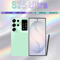 Smartphone Android 15 5G Layar 7.3 Inci RAM 16GB Penyimpanan 1TB Kamera 108MP Baterai Lebih dari 8000mAh 90Hz Dual SIM
