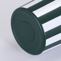 Logo personnalisé Thermo à café 14 oz 14 oz gobelet en métal pour enfants en acier inoxydable avec poignée paille et couvercle