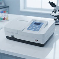 Spectrophotomètre UV-VIS à faisceau unique BRT-1200UV avec réglage automatique de la longueur d'onde, laboratoire, 200-1000 nm